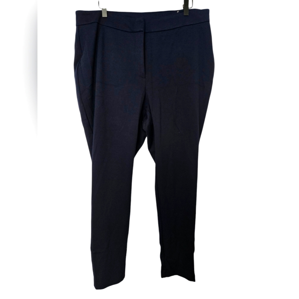 Harper & Liv Navy Slack Pants Size 18